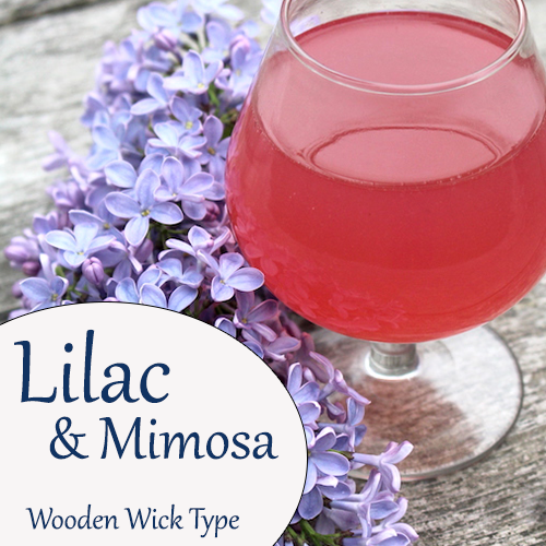 Lilac and Mimosa® Wooden Wick Type
